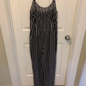 Striped Jumpsuit